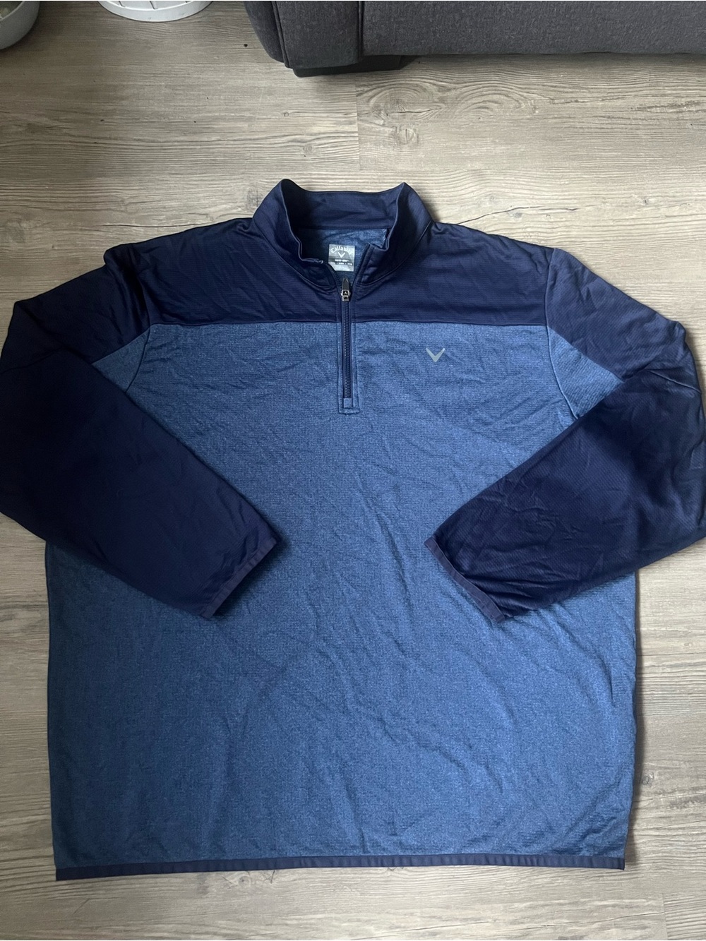 Callaway Men’s Opti-Dri 1/4 Zip Pullover Blue